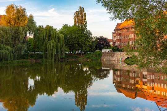 Lake Weissensee In East Berlin, Germany