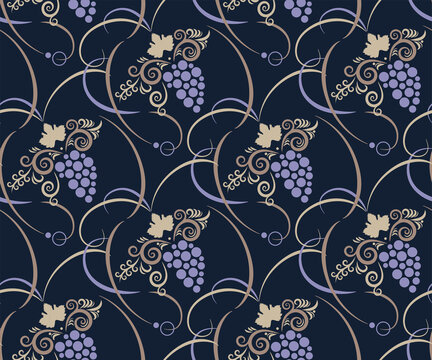 Vector ornamental hand drawing decorative background. Ethnic seamless pattern ornament. Vector pattern.
