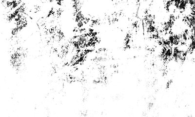 Abstract Black and White Illustration Background. Grunge Vintage Surface with Dirty Pattern in Cracks, Spots, Dots.