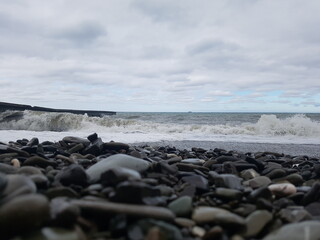 Fototapeta premium weather on the beach
