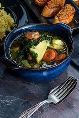 Portuguese Caldo Verde Soup