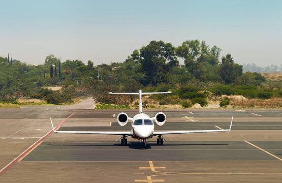 Private jet airplane