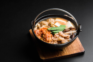 冬の定番　キムチ鍋