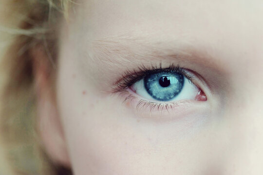A Child's blue eye