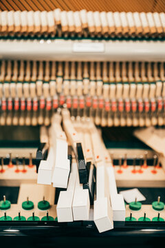 Inside of Piano
