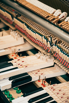 Inside of Piano