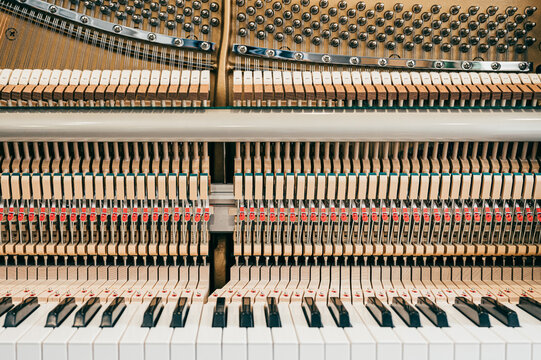 Inside of Piano