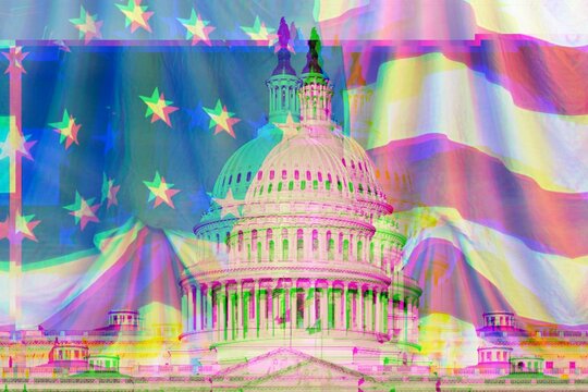 U.S. Capitol Building Stock Photo