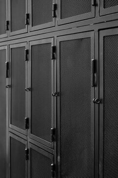 Black lockers