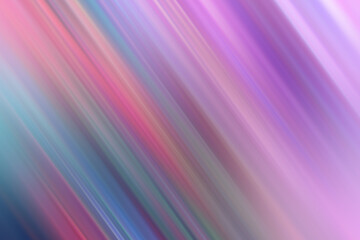 Abstract blurry background with pink and blue lines
