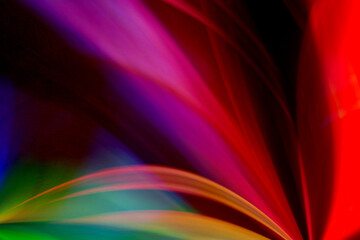 Abstract multicolored fractal neon background