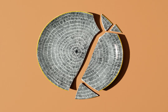 broken plate