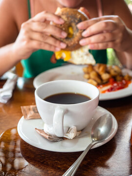 Eating Breakfast