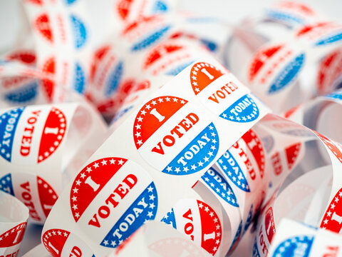 I Voted Stickers