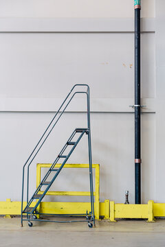 Staircase in empty Industrial Facility