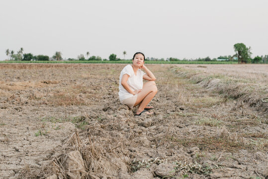 In the fields
