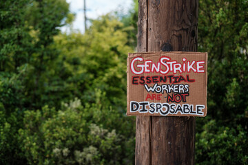 Essential Worker Strike
