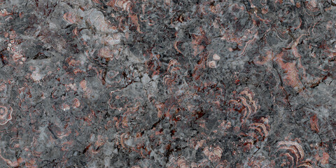Rough dark Gray marble texture with Red streaks, emperador black marble textured background, Red...