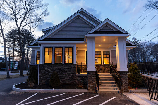 3 688 Best Small Office Building Exterior Images Stock Photos Vectors Adobe Stock In my search for inspiration, i thought it would be fun to share with you 10 of my favorite small office design ideas. small office building exterior images