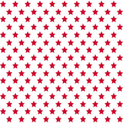 American stars seamless pattern