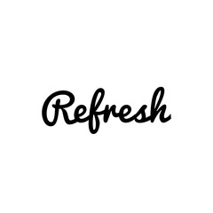 ''Refresh'' sign