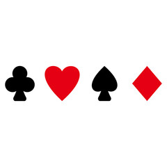 playing card icon vector symbol