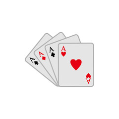 playing card icon vector symbol