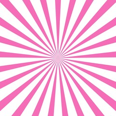 Pink Starburst Vector Pattern Sunburst