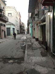쿠바 하바나의 거리