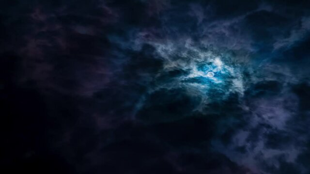 blue sky with clouds