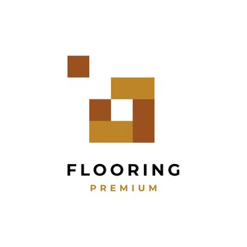 Flooring logo design symbol vector template