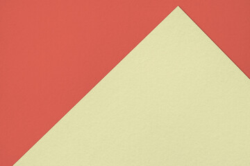 Yellow and red pastel color paper texture pattern abstract background. 
Colorful concept. 