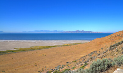 Utah - Great Salt Lake Antelope Island