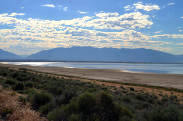Utah - Great Salt Lake Antelope Island
