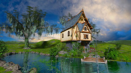 Fototapeta premium 家