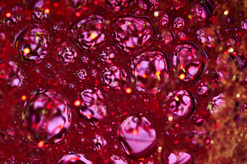 Abstract background. Spherical elements. Fantastic background.