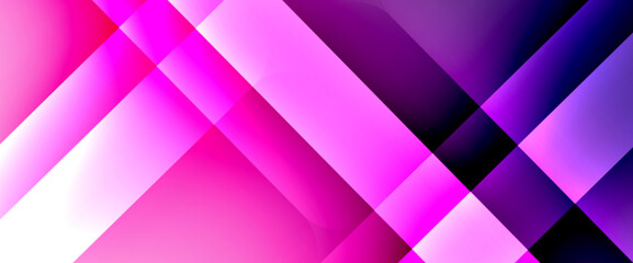 Fluid gradients with dynamic diagonal lines abstract background. Bright colors with dynamic light and shadow effects. Vector wallpaper or poster