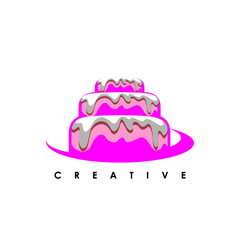 Sweet Cake Logo Cupcake Logo Icon
