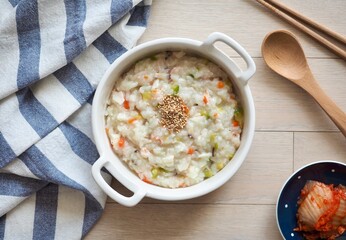 한국의 전통음식 야채죽