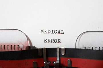 Medical error phrase