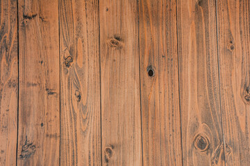 Obraz premium Brown wood plank wall texture background,Close-up