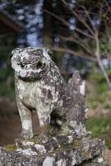 古い狛犬