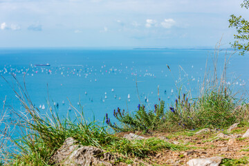 The gulf of Trieste and the fast race of the Barcolana. Italy