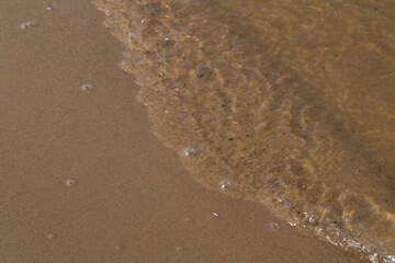 river,small ripples on the water,slow flow.