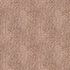 Brown Woolen Thread. Grunge Knit Sweater. 