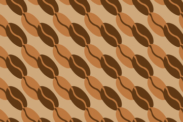 seamless coffee pattern. suitable for wallpapers and backgrounds.