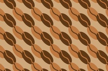 seamless coffee pattern. suitable for wallpapers and backgrounds.