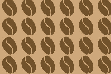 seamless coffee pattern. suitable for wallpapers and backgrounds.