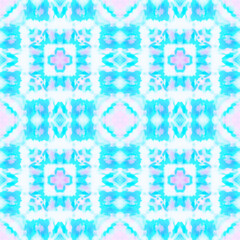 Abstract Watercolor Ethnic Print Design. 