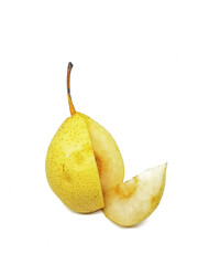 pear isolated on white background